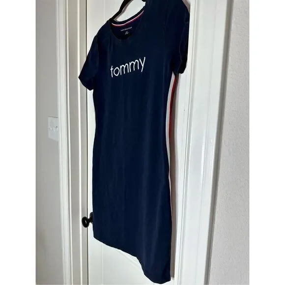 Tommy Hilfiger navy mini dress size S - Picture 2 of 7